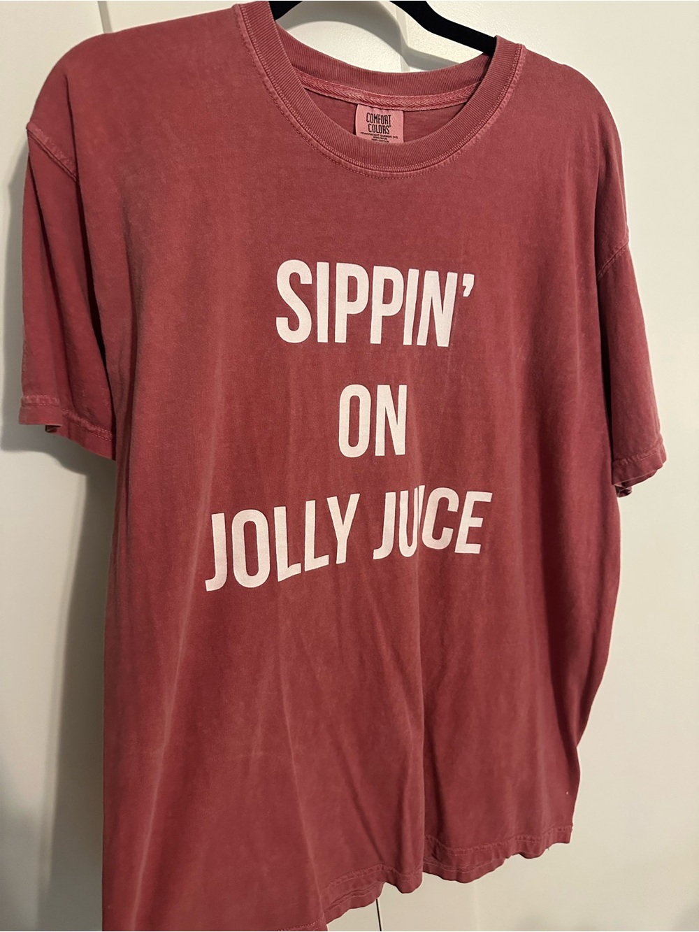 Comfort Colors Faded Dusty Rose Graphic Tee